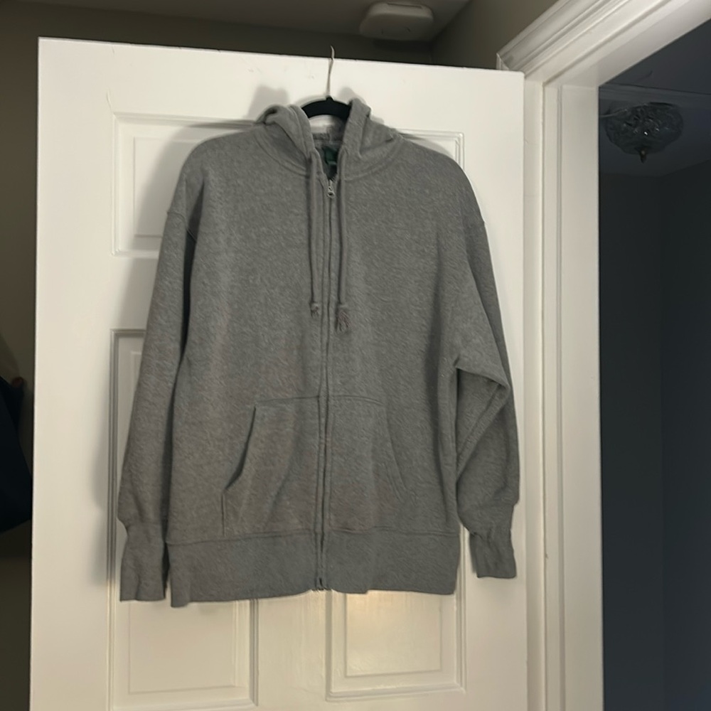 TARGET Oversized Gray Size XXS Thumb Holes